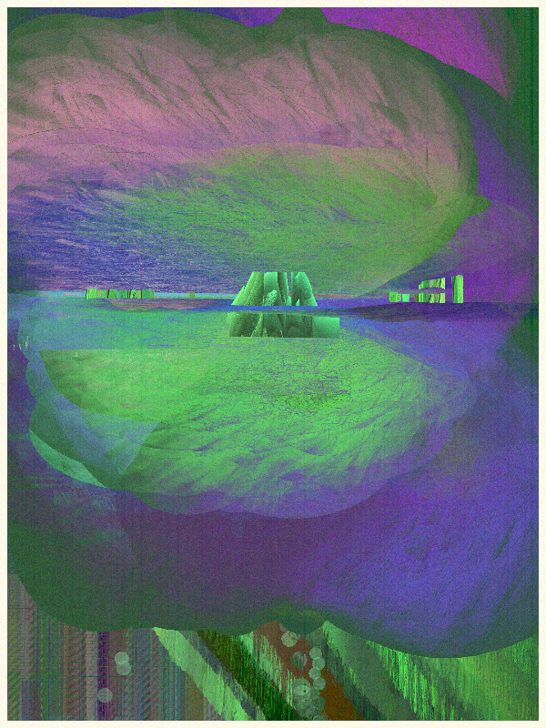 Quantum Places Lost in Time #97 static NFT preview