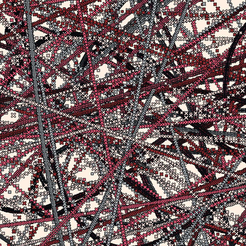 Fx: Scribbles #104 static NFT preview