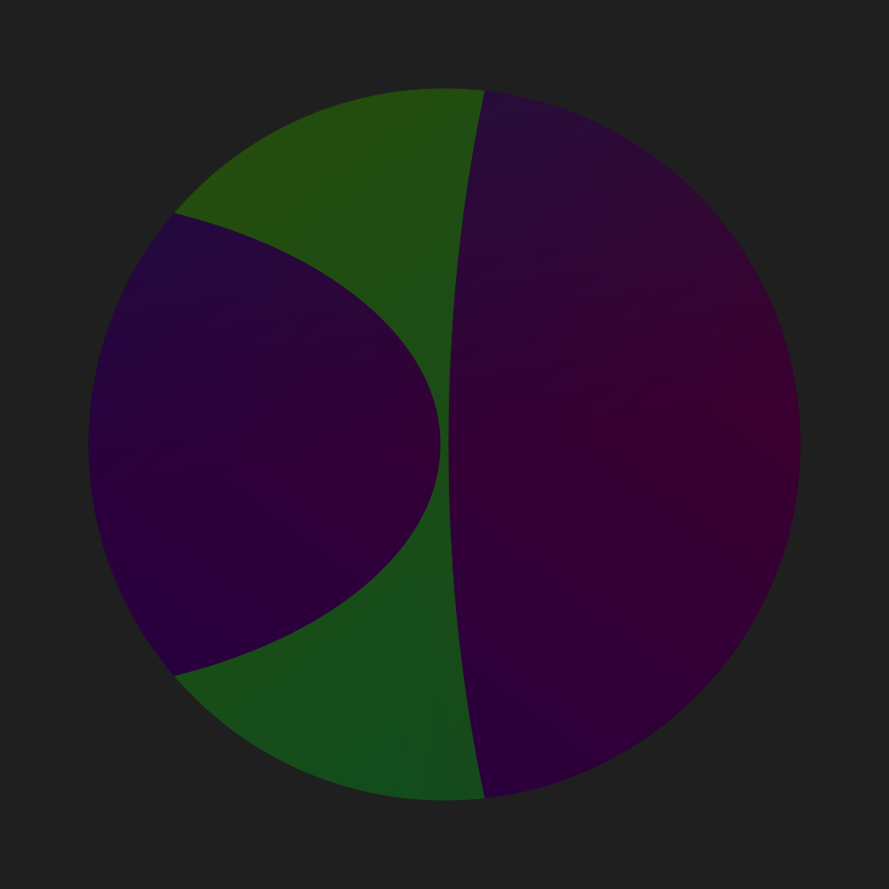 Gradient shapes #36 static NFT preview