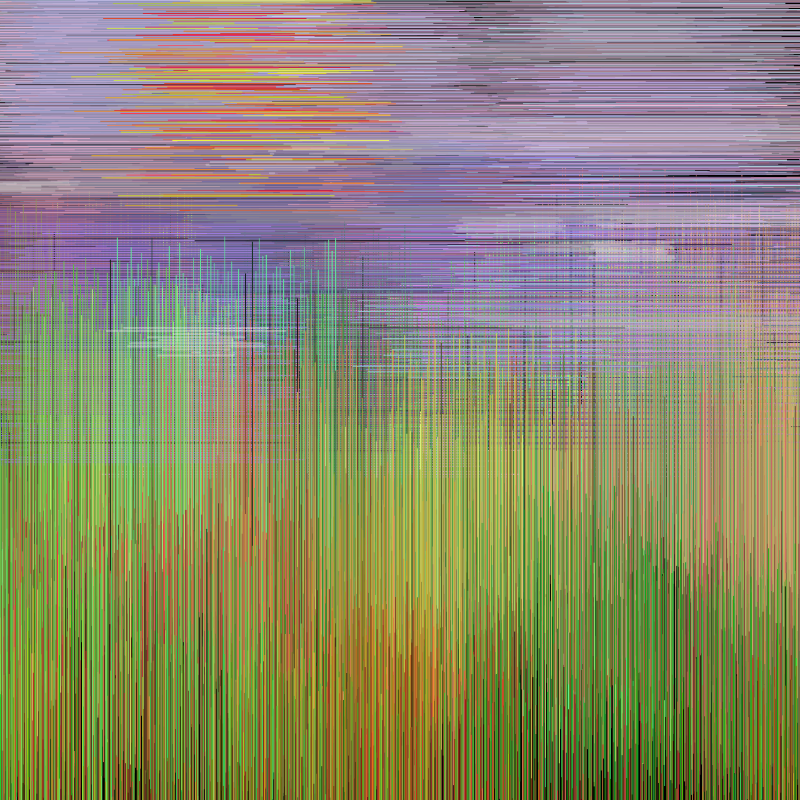 Hatch Field 003 #107 static NFT preview