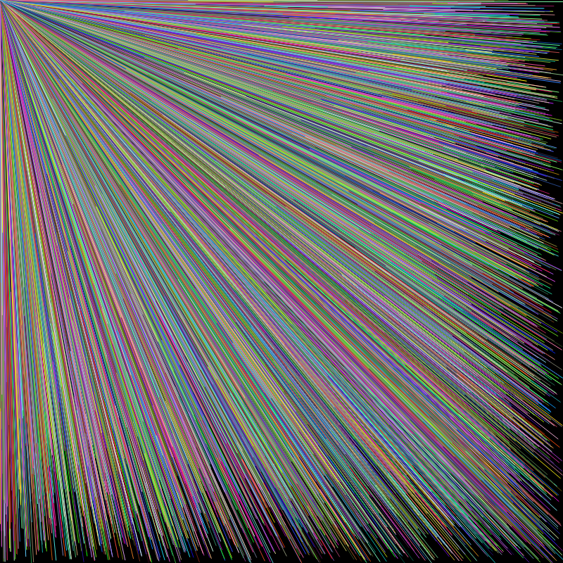 Colorful Lines #35 static token preview
