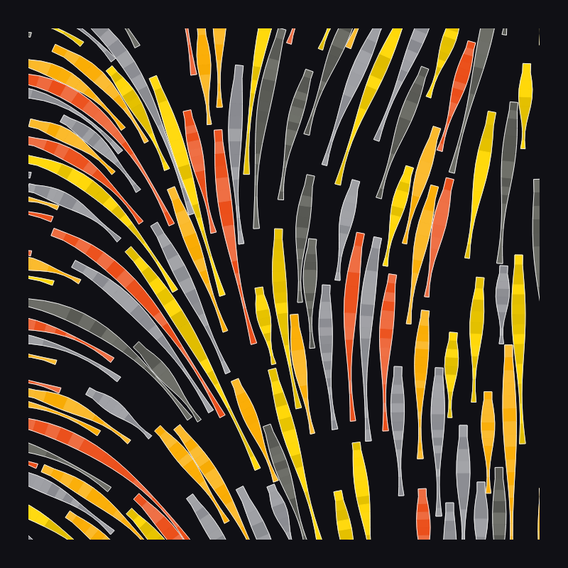Strands in the wind #37 static NFT preview