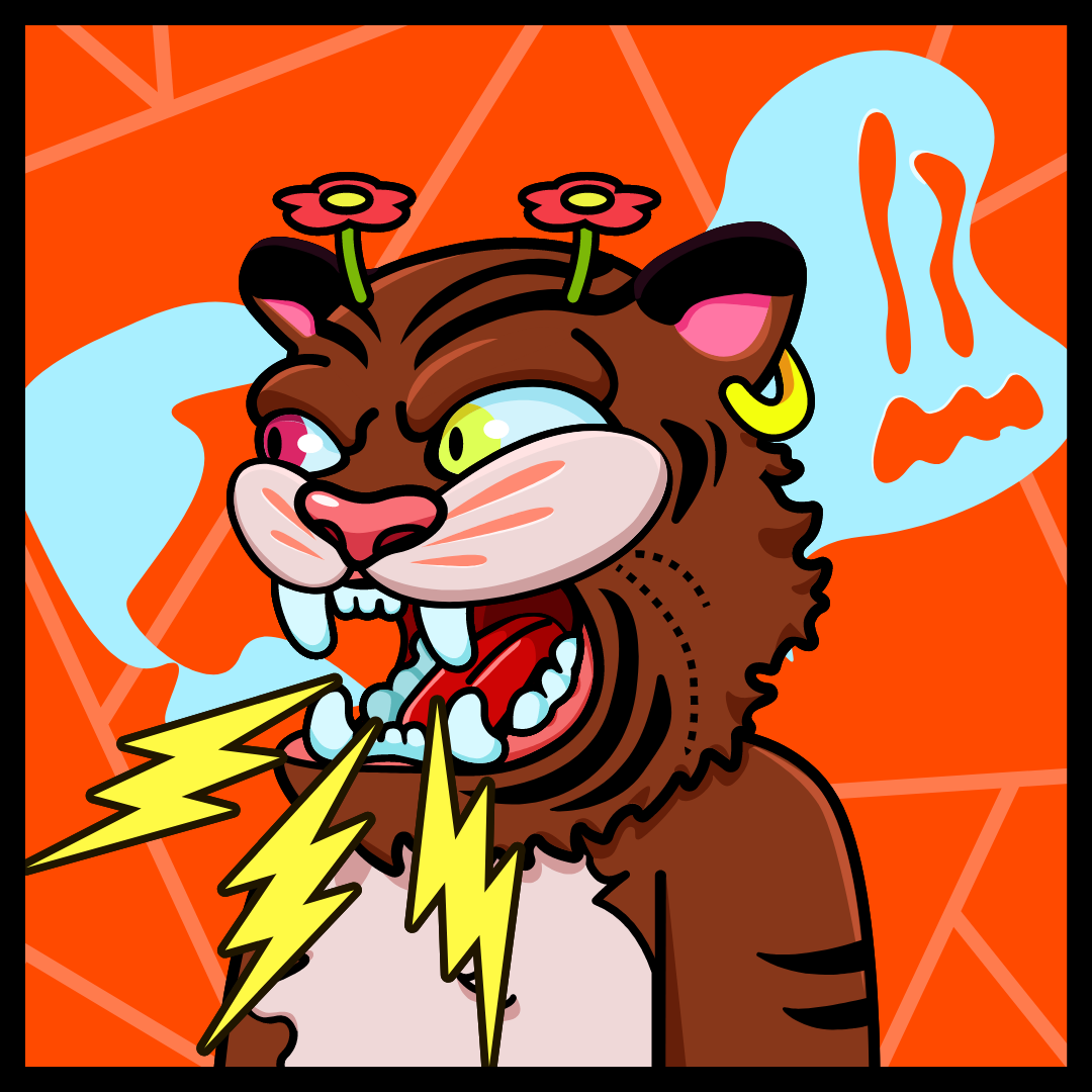 TIGERS Bored Club #129 static token preview