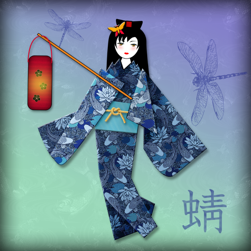 Origami Girls #32 static token preview