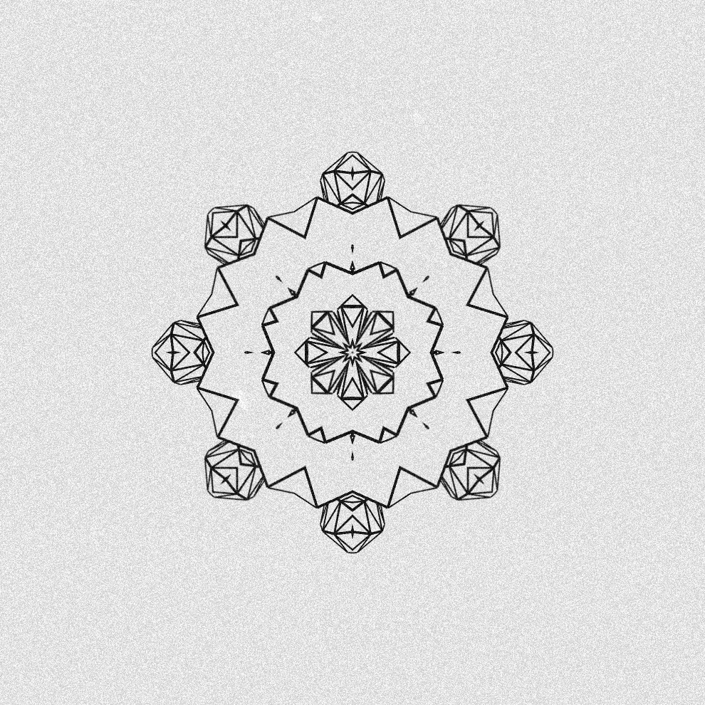 Monochrome Kaleido #490 static token preview