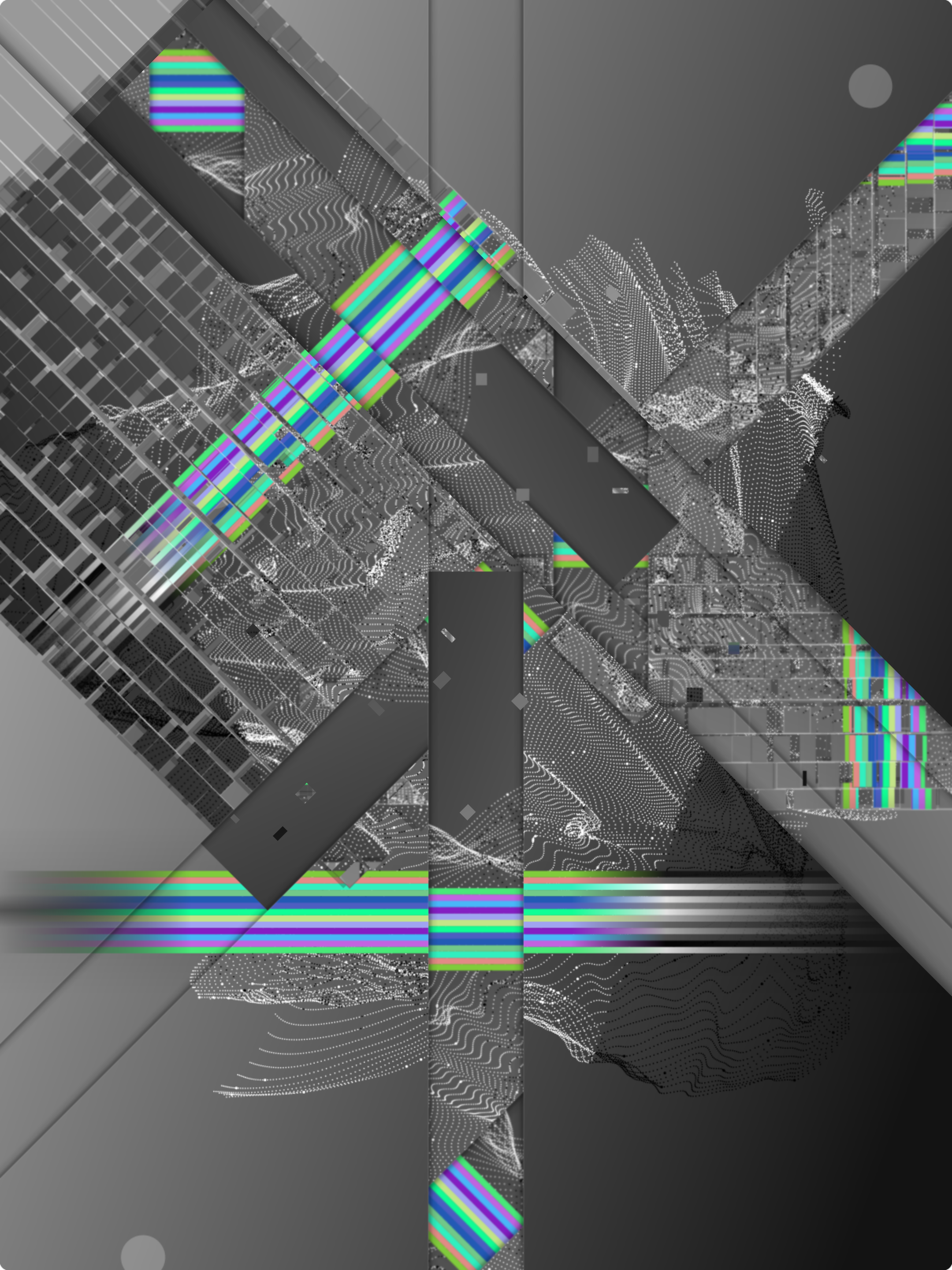 Fronteras en abstracto #40 static NFT preview