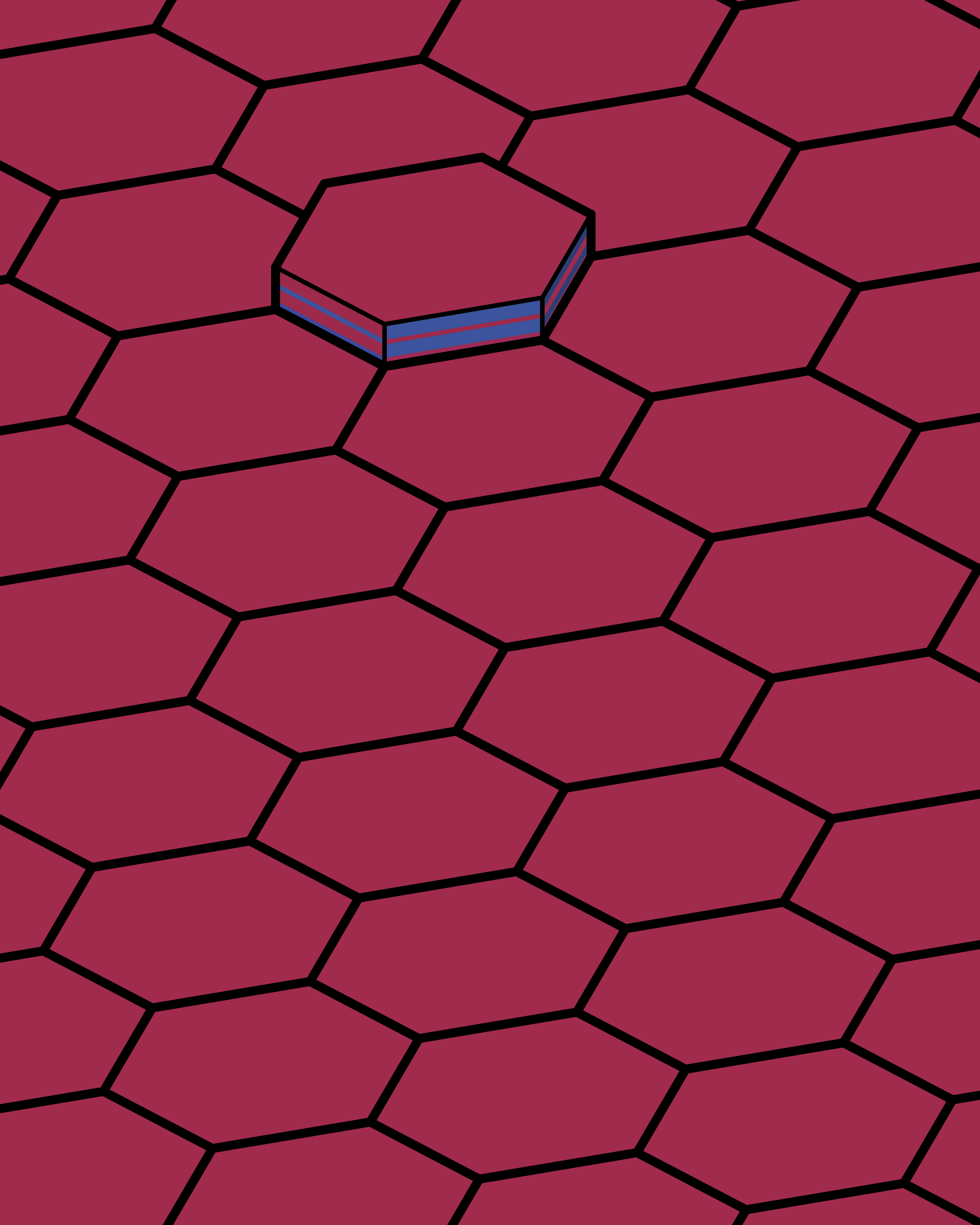 Hexagones Landscape #355 static NFT preview