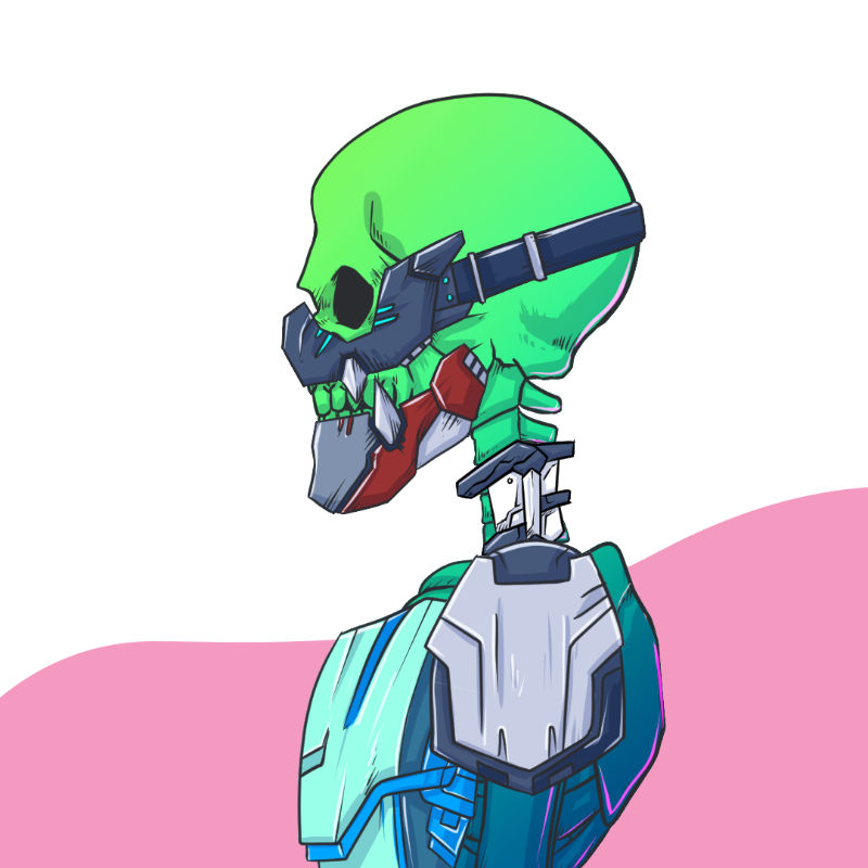 Skeleton Soldiers #29 static NFT preview