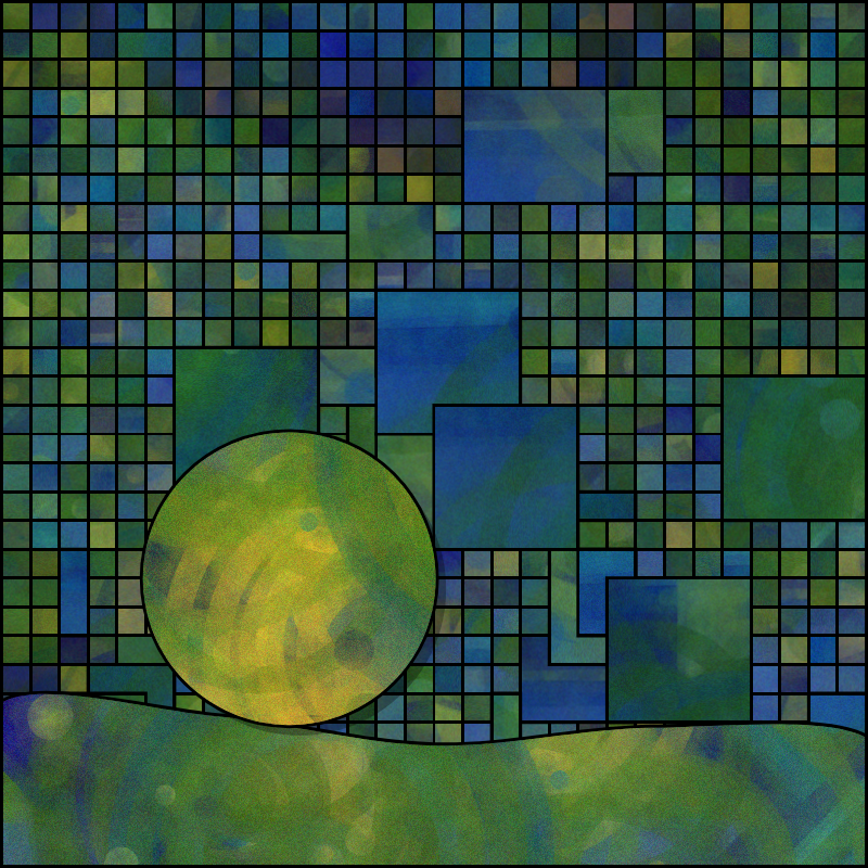 Tile Study #43 static NFT preview