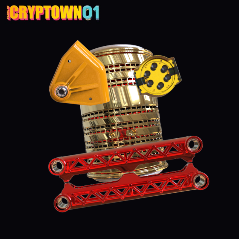 FacesOfCryptown vol.01 #6 static token preview