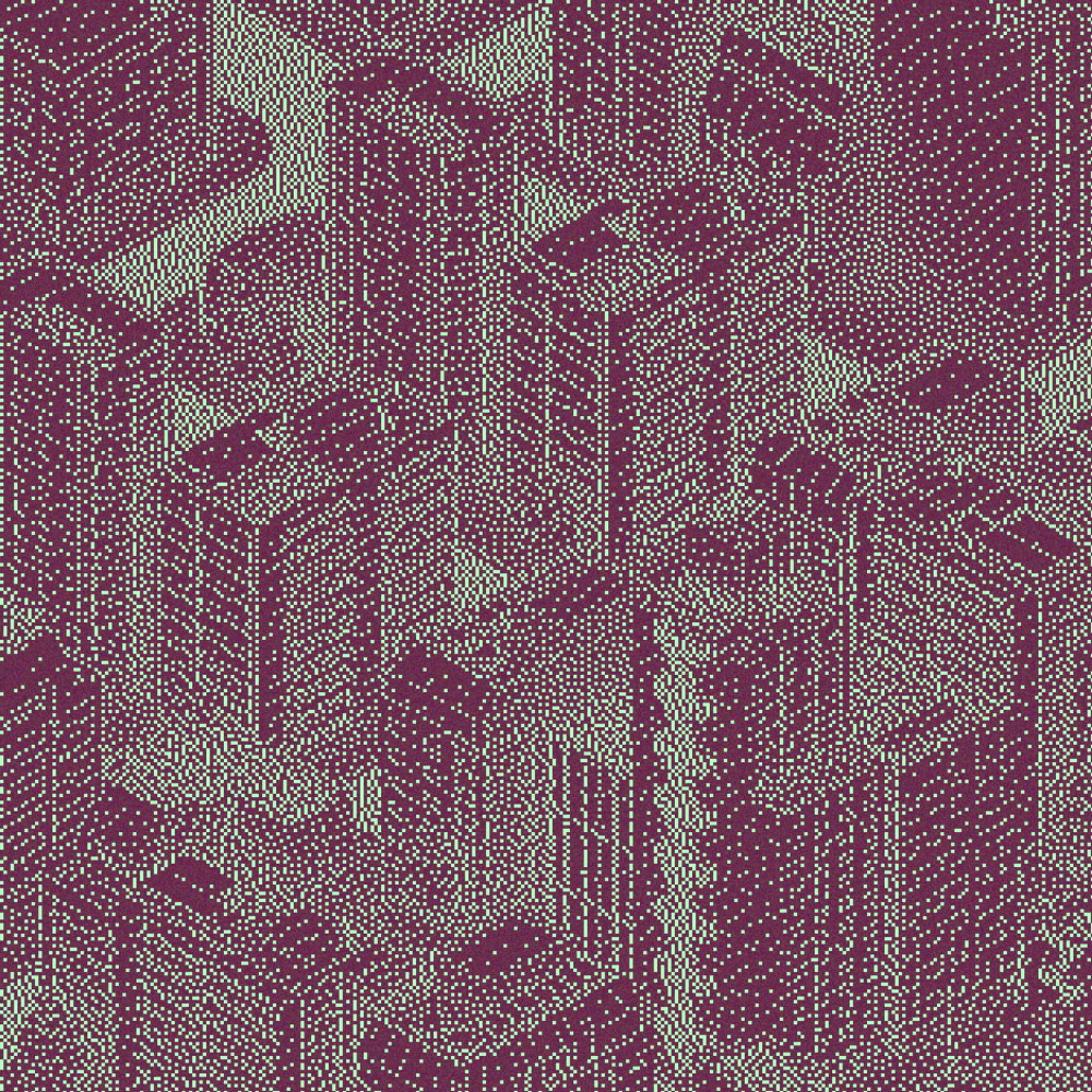 Pointillism: Tokyo #56 static NFT preview