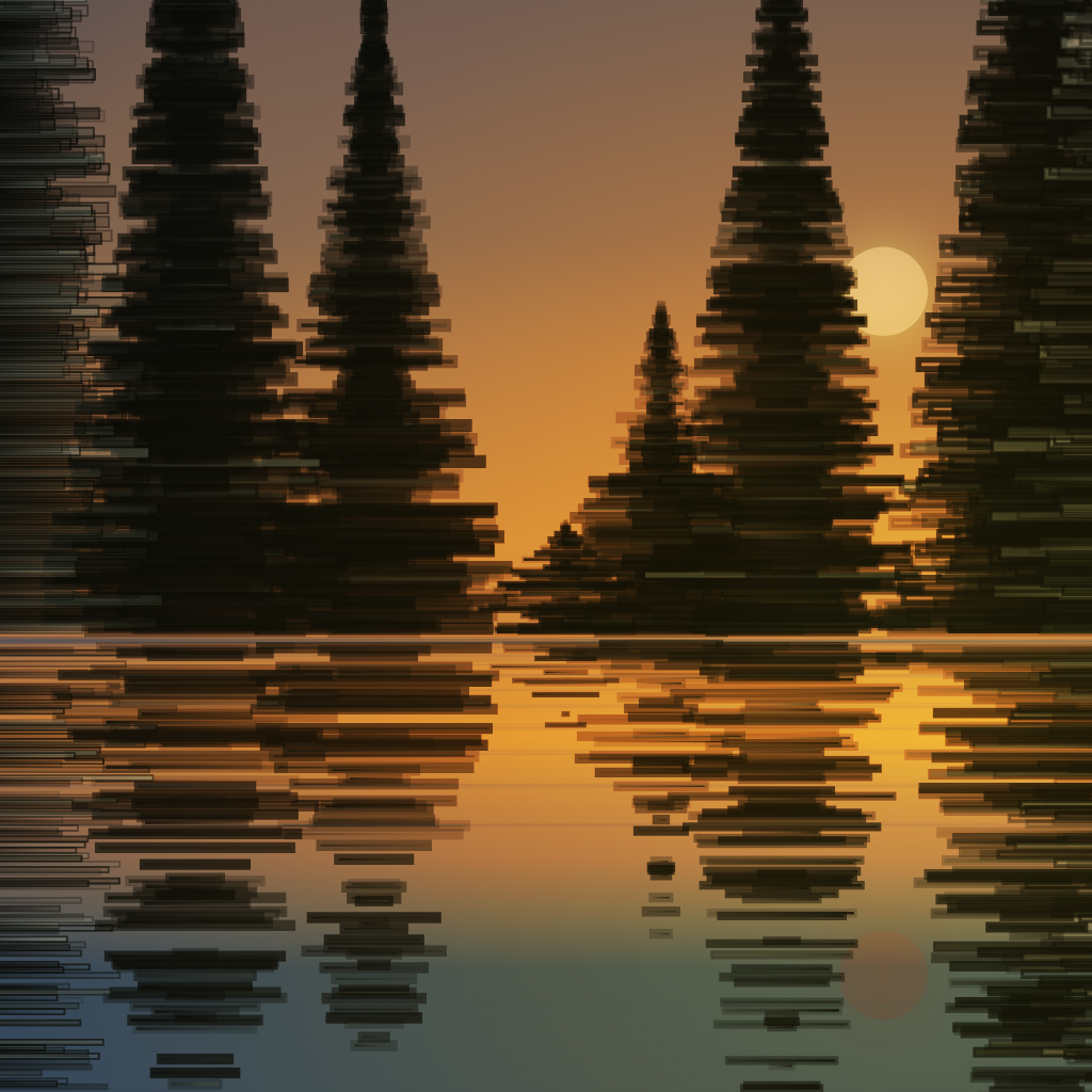 trees.on.lake #120 static token preview