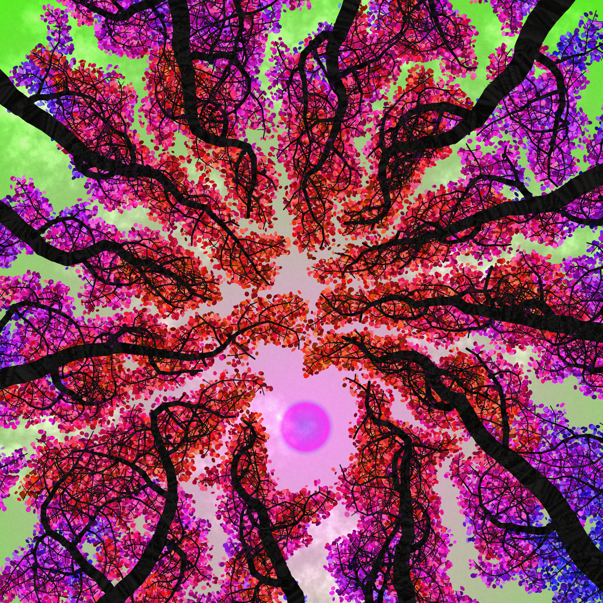 Tree Skyness #78 static NFT preview