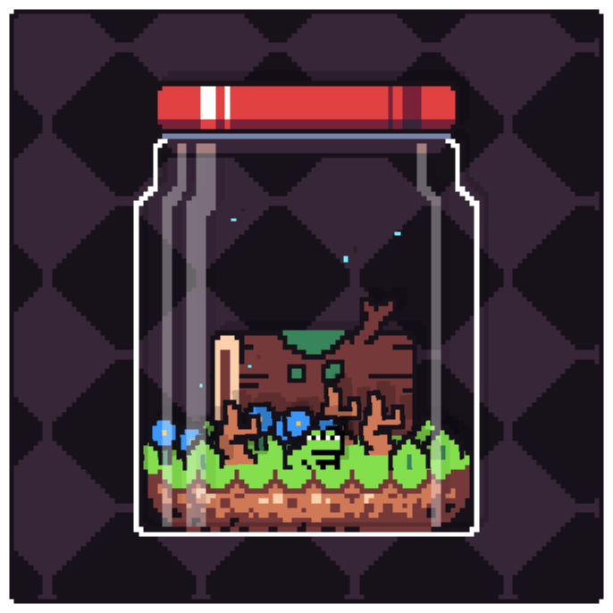 Toad Terrarium #128 static token preview