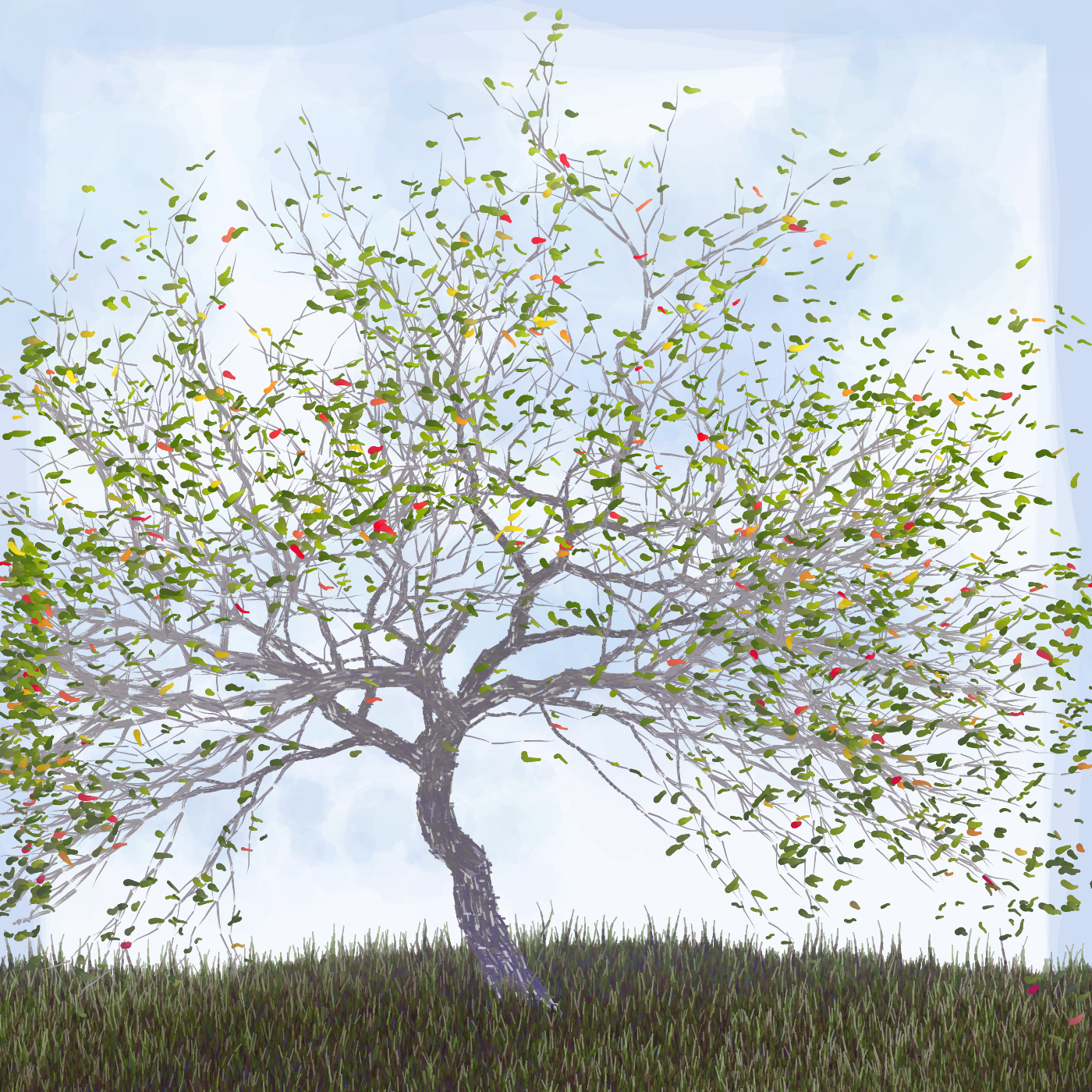 Ornamental Tree #129 static token preview