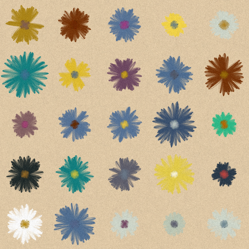 Each day I will buy you flowers #57 static NFT preview