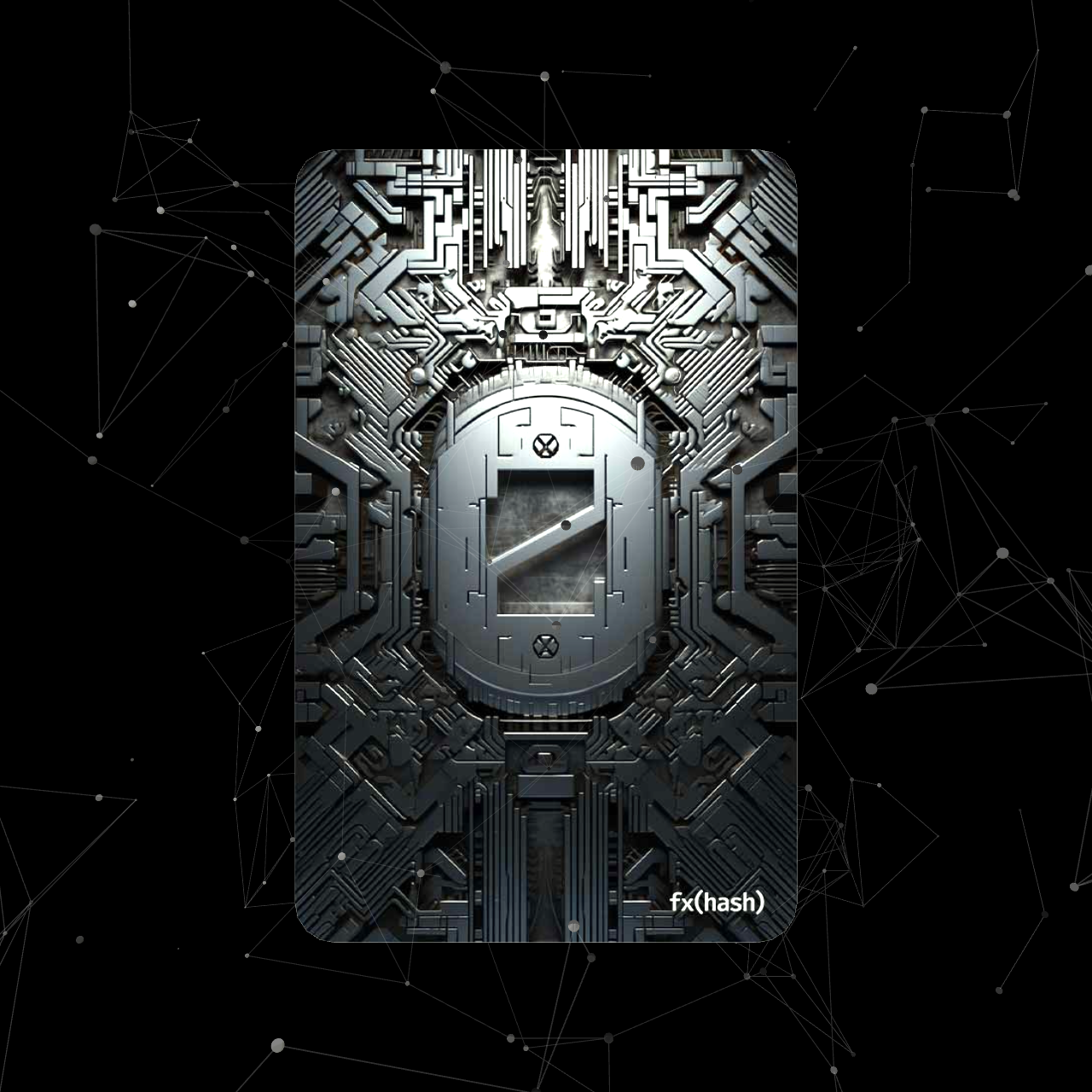 FXHash 2.0 Card #333 static token preview