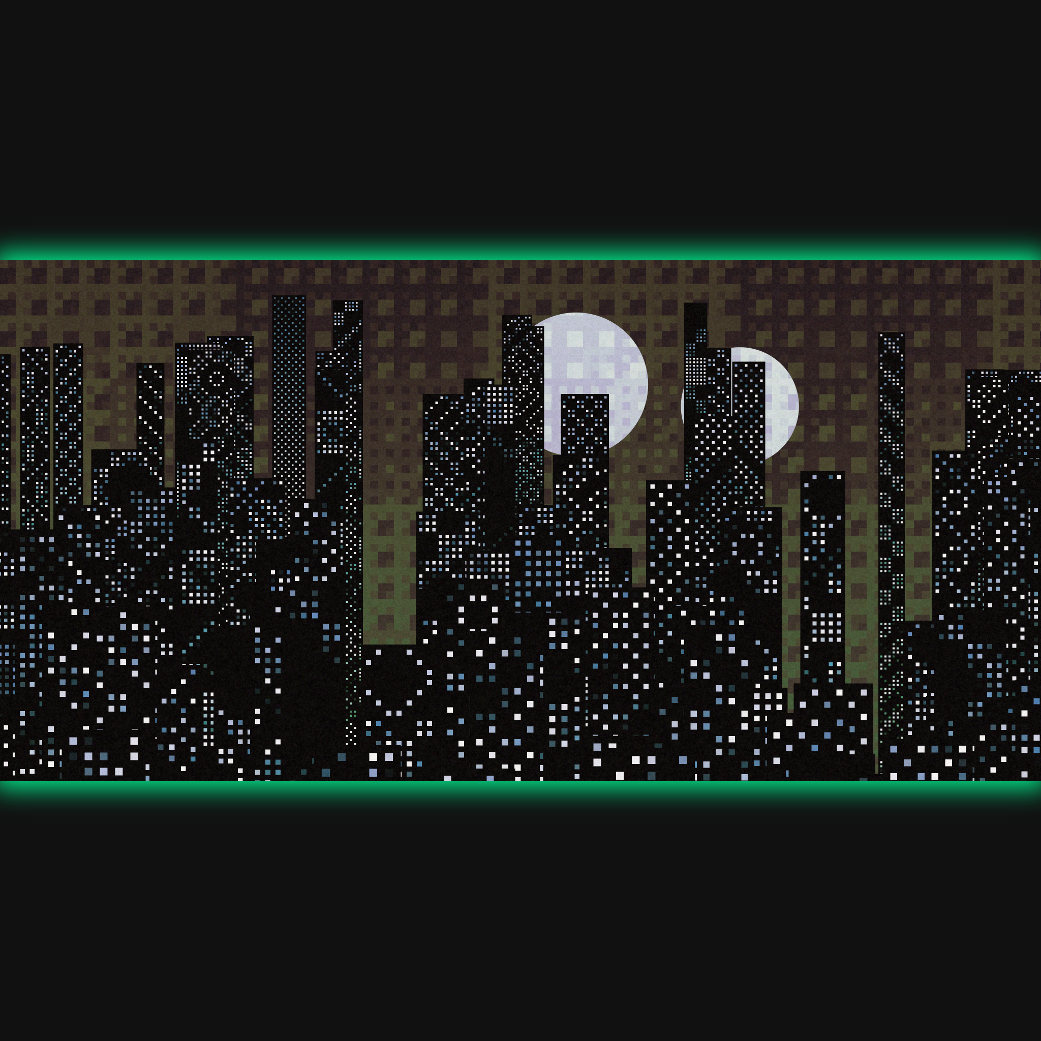 Byte City Night #204 static NFT preview