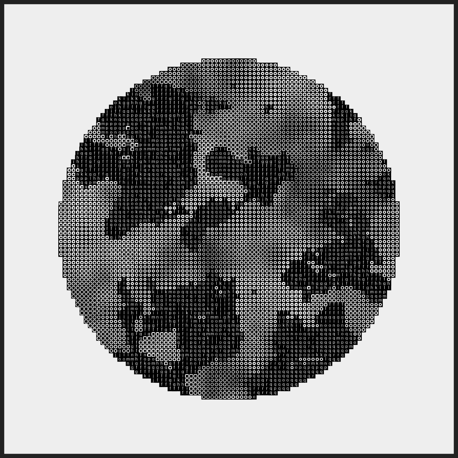 Mapa Mundi [ascii] #103 static NFT preview