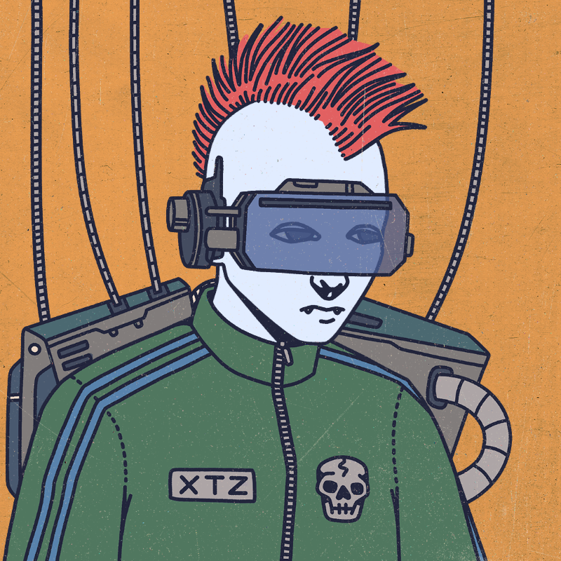 FUTURE BASTARDS #704 static NFT preview