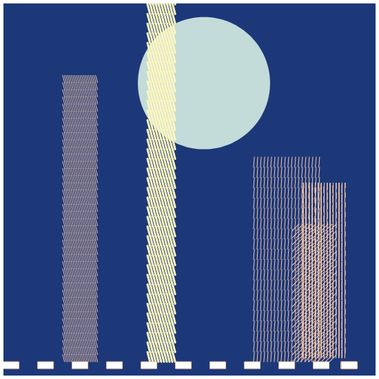 The city of abstractions #75 static token preview