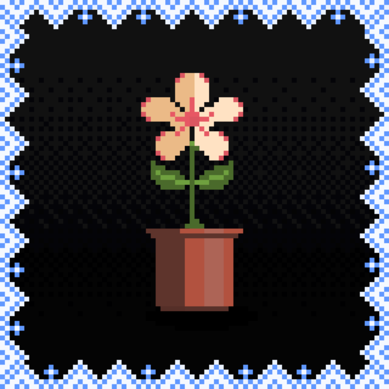 Nothing But Flowers #44 static token preview