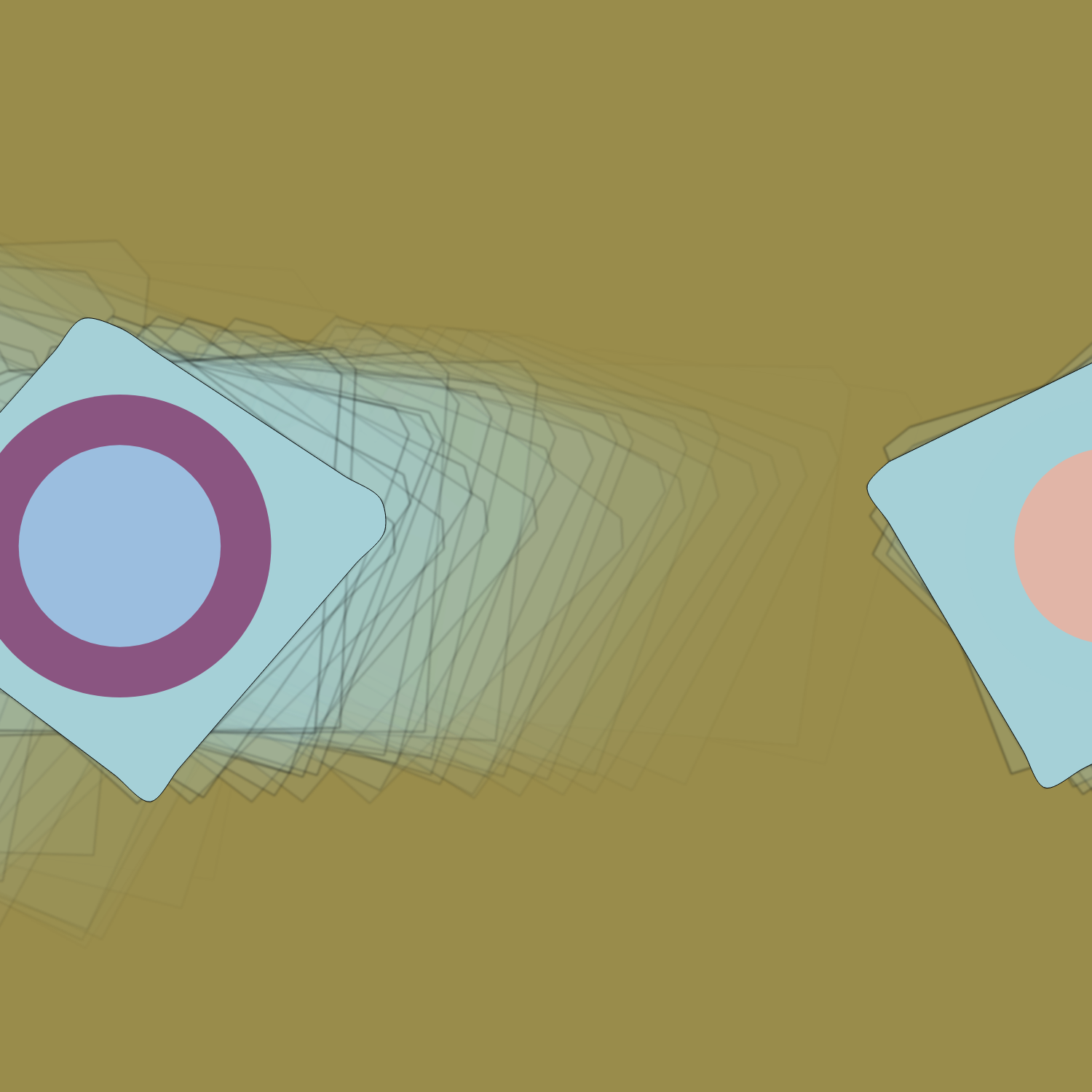 Geometric colorful shapes (Free edition) #17 static token preview