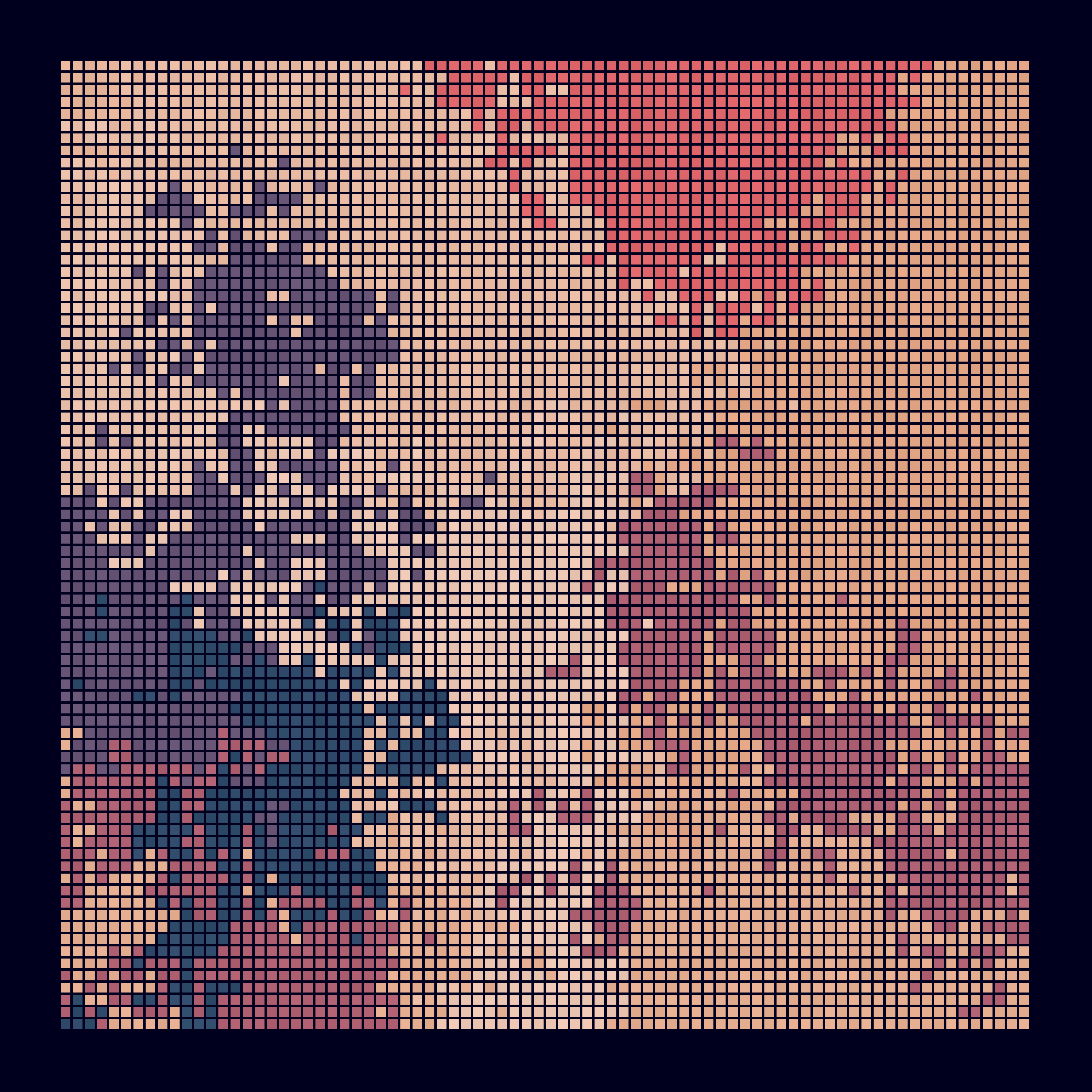 Pixel Blobs #138 static NFT preview