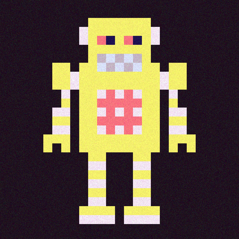 Pixelbots #86 static token preview