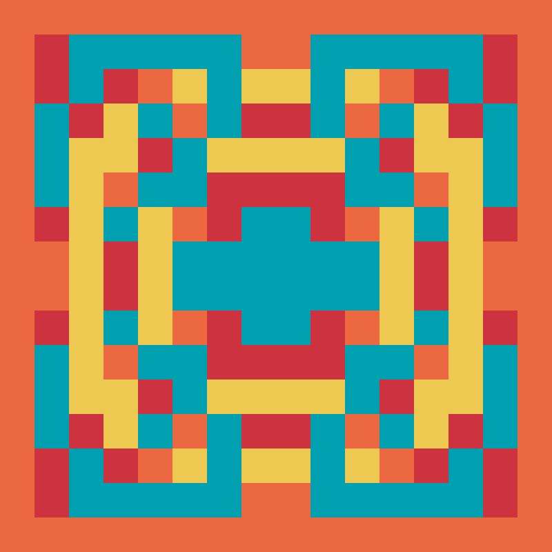 Pixel Mandala #60 static NFT preview