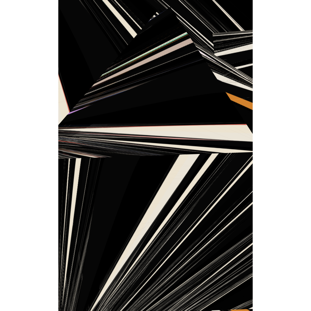 Broken Abstractions in Black #108 static NFT preview