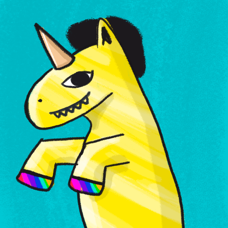 Peculiar unicornos #359 static token preview