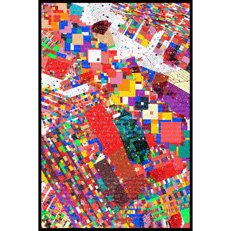 Abstract Life #128 static NFT preview