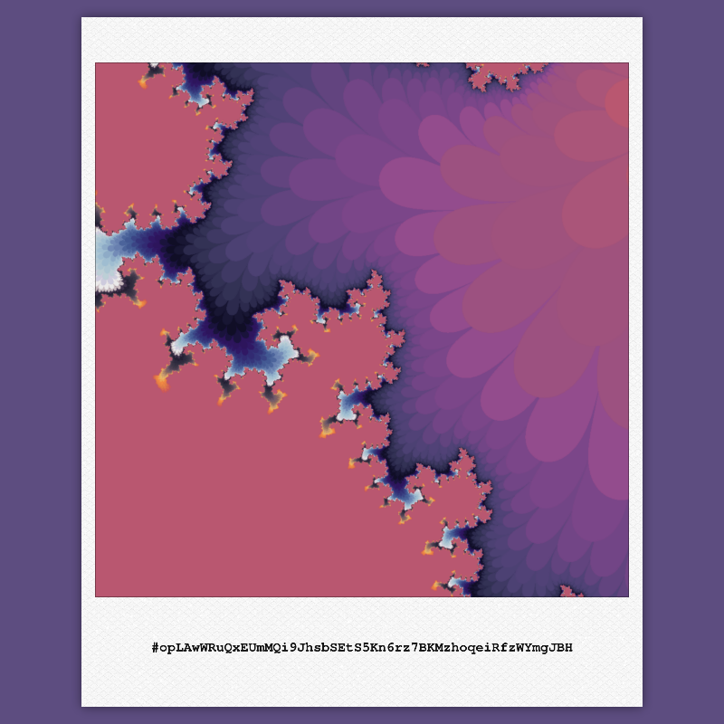 Mandelroid #332 static NFT preview