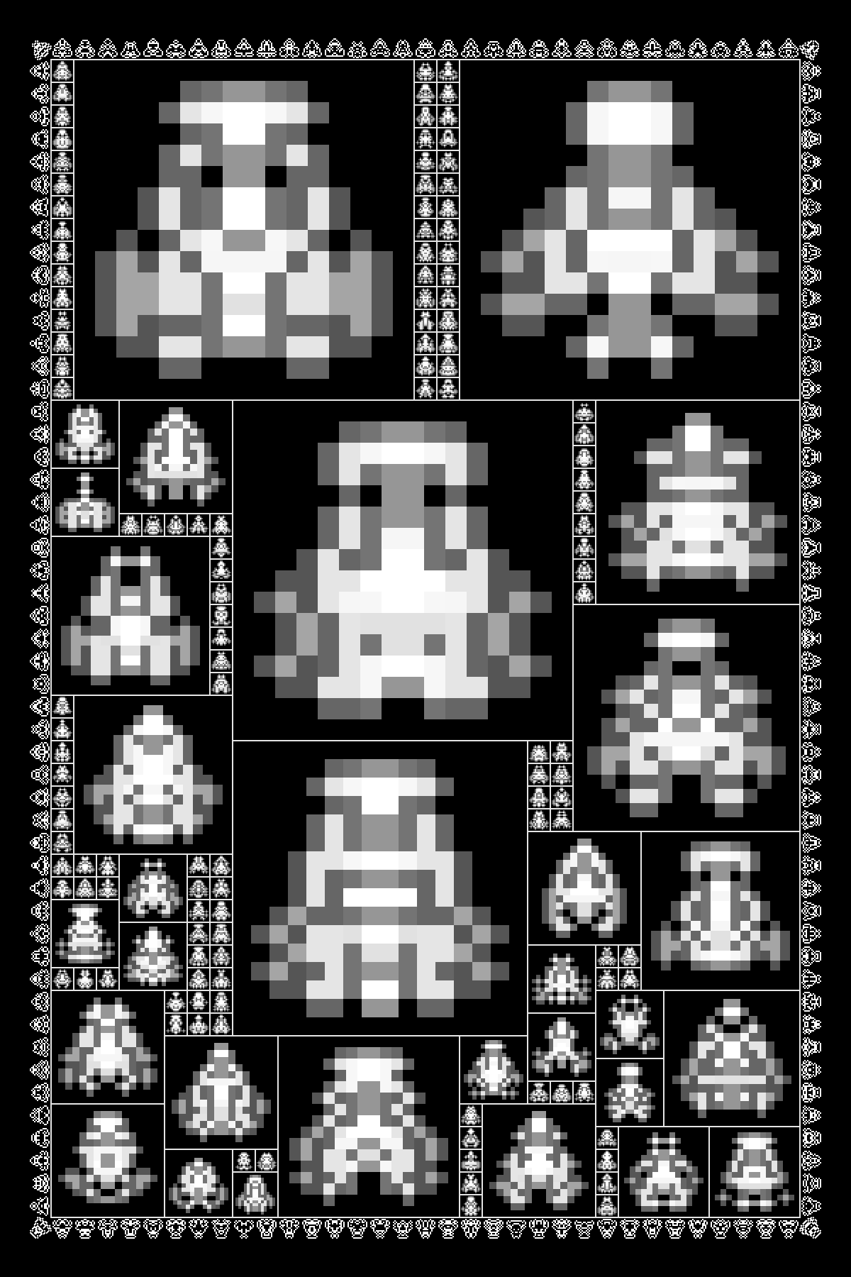 Pixel Spaceships #68 static NFT preview