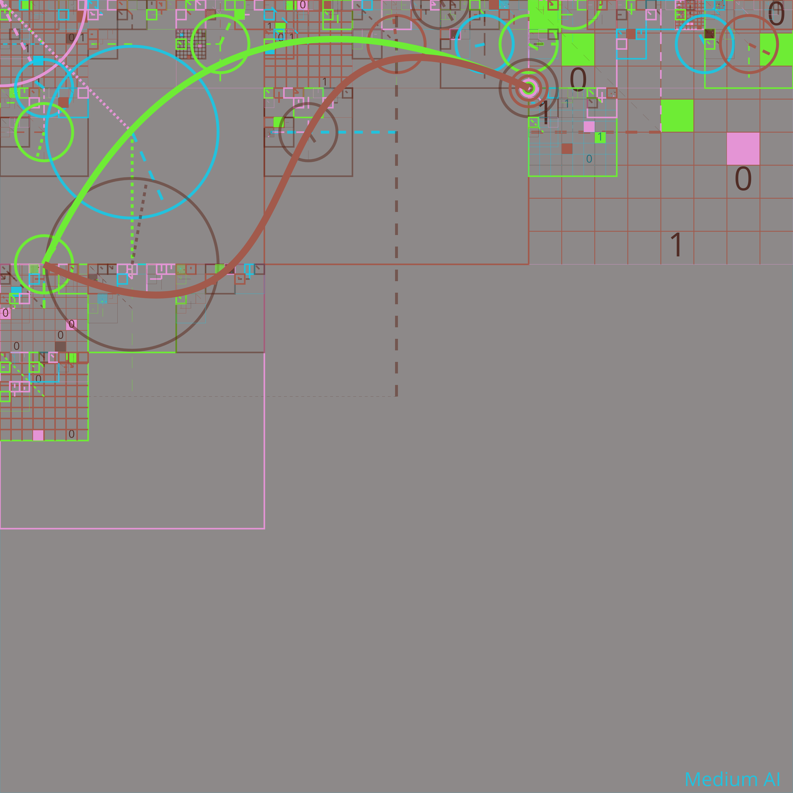 AI Brain Scheme #344 static NFT preview