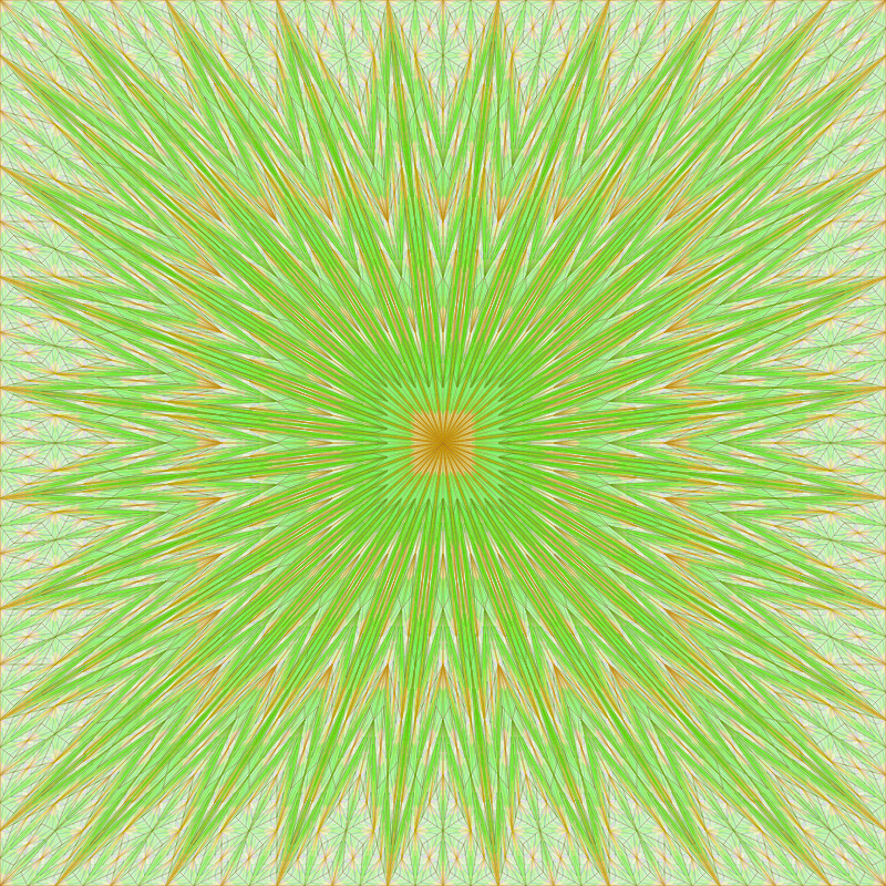 Triangle Subdivisions #36 static NFT preview