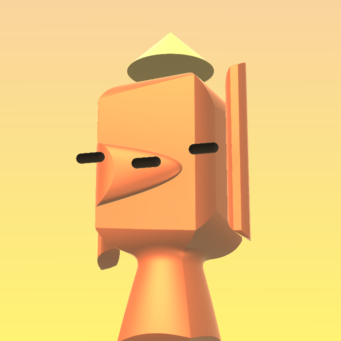SHADER HEADZ #240 static NFT preview