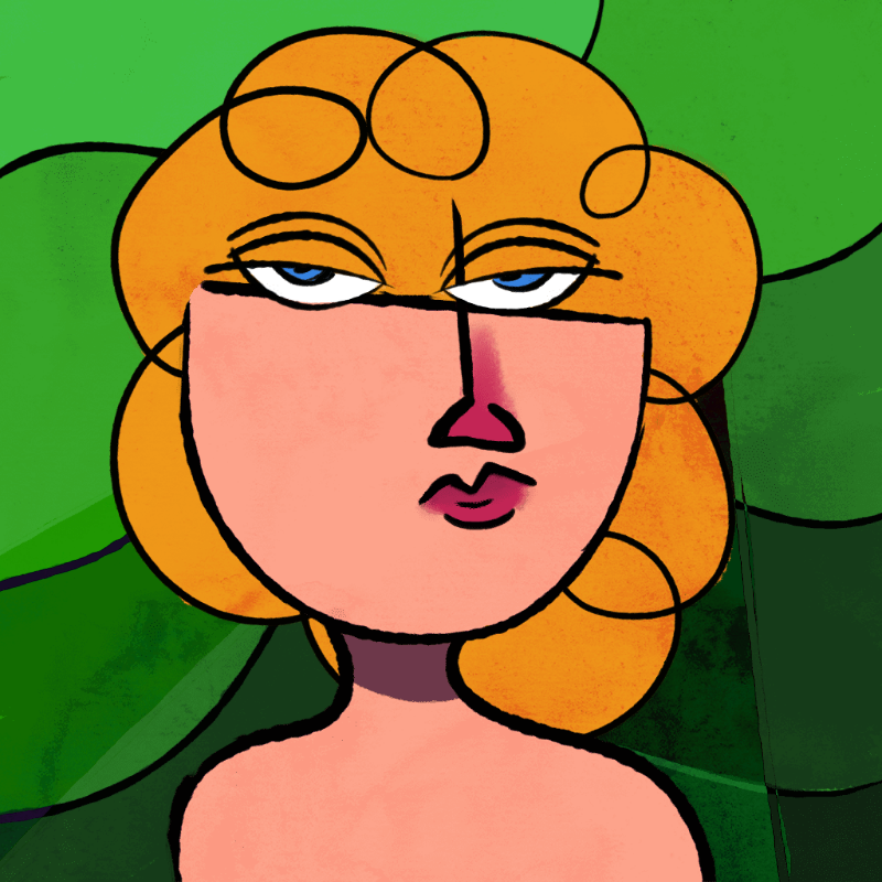Beauty in Cubism #137 static NFT preview