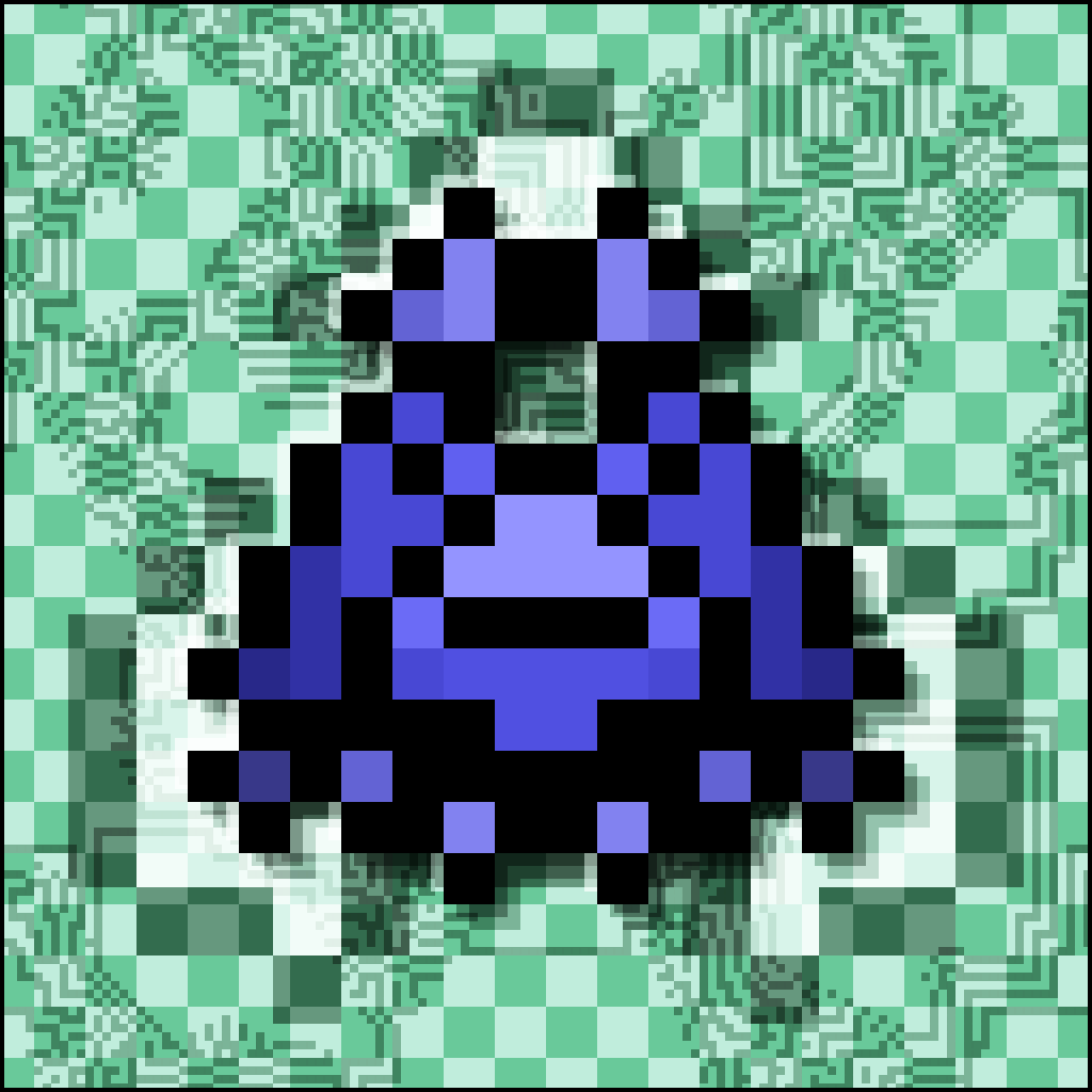 Pixel Spaceships Solos #275 static NFT preview