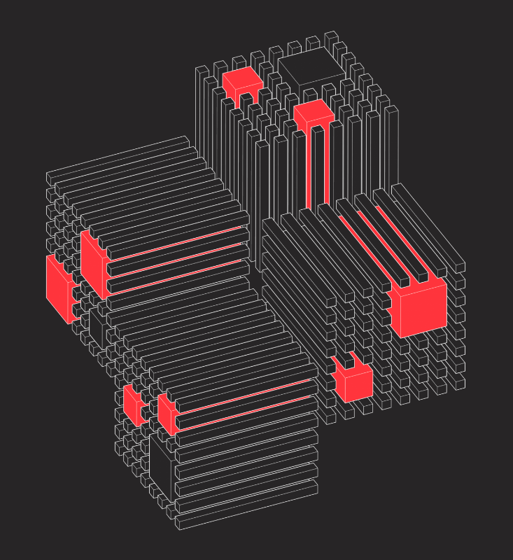 Cubick (Neon Red) #50 static token preview