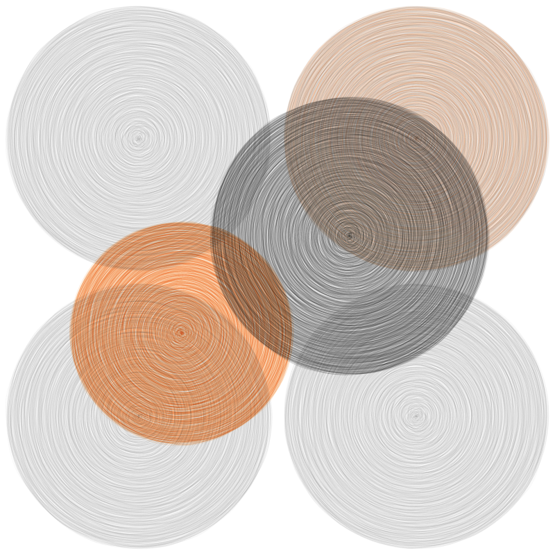 Brushed Circles #123 static token preview