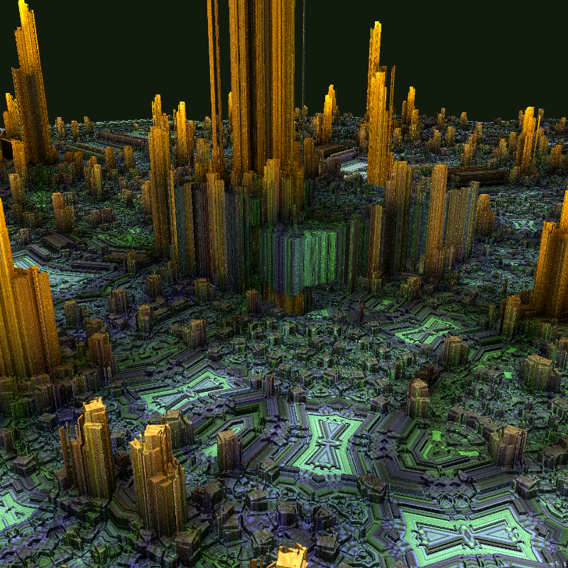 Alien Cities #110 static NFT preview