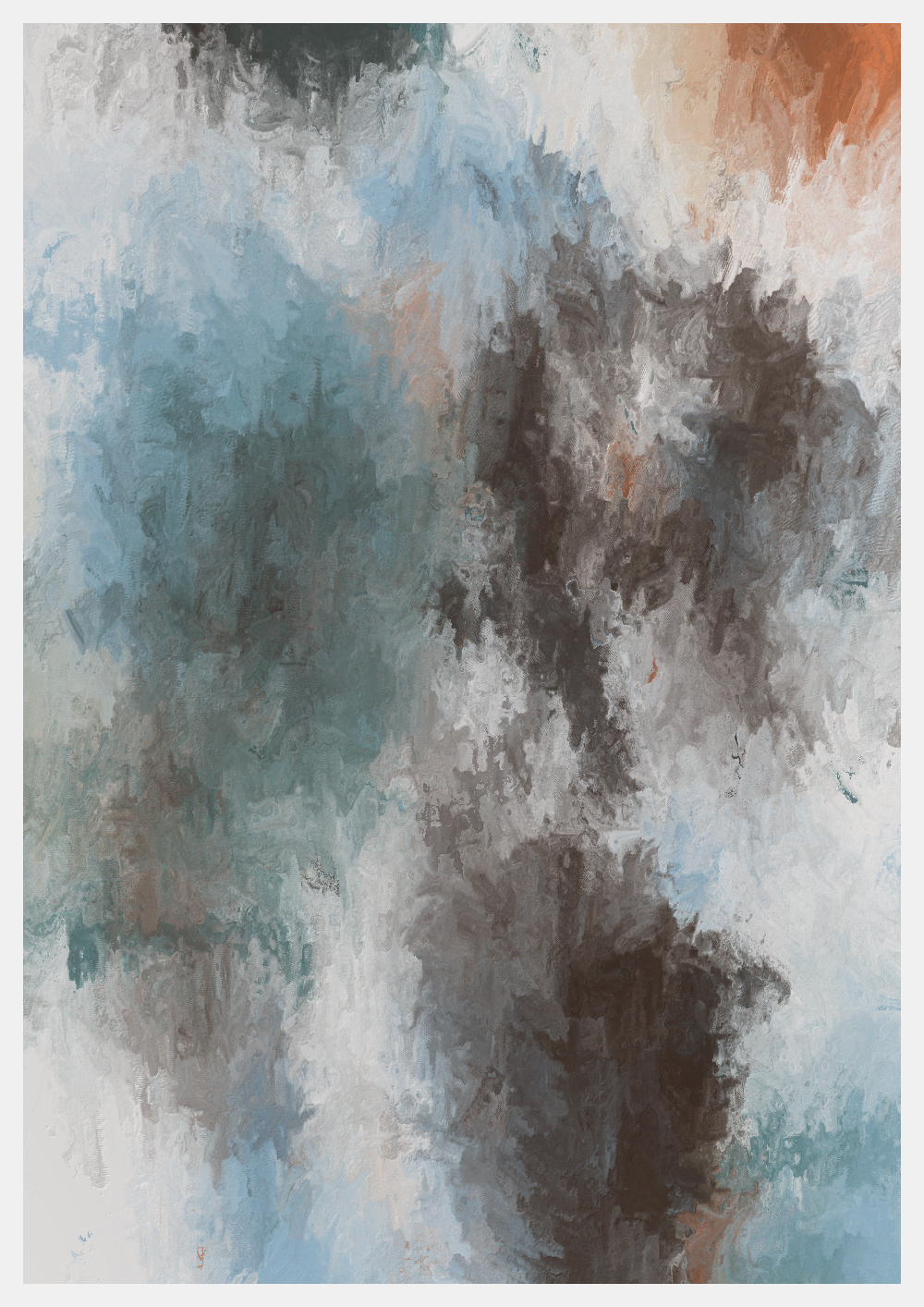 Paysages chromatiques B #107 static NFT preview