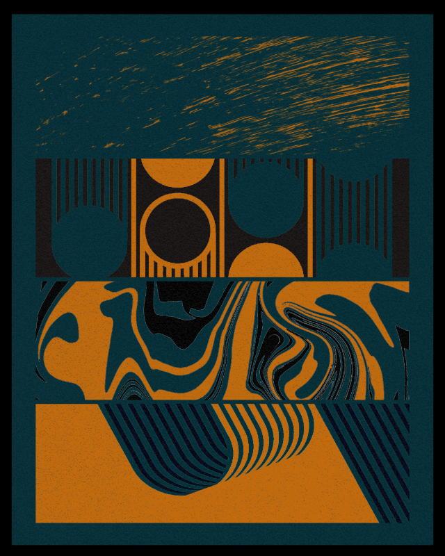 Bauhaus art #orange #55 static NFT preview