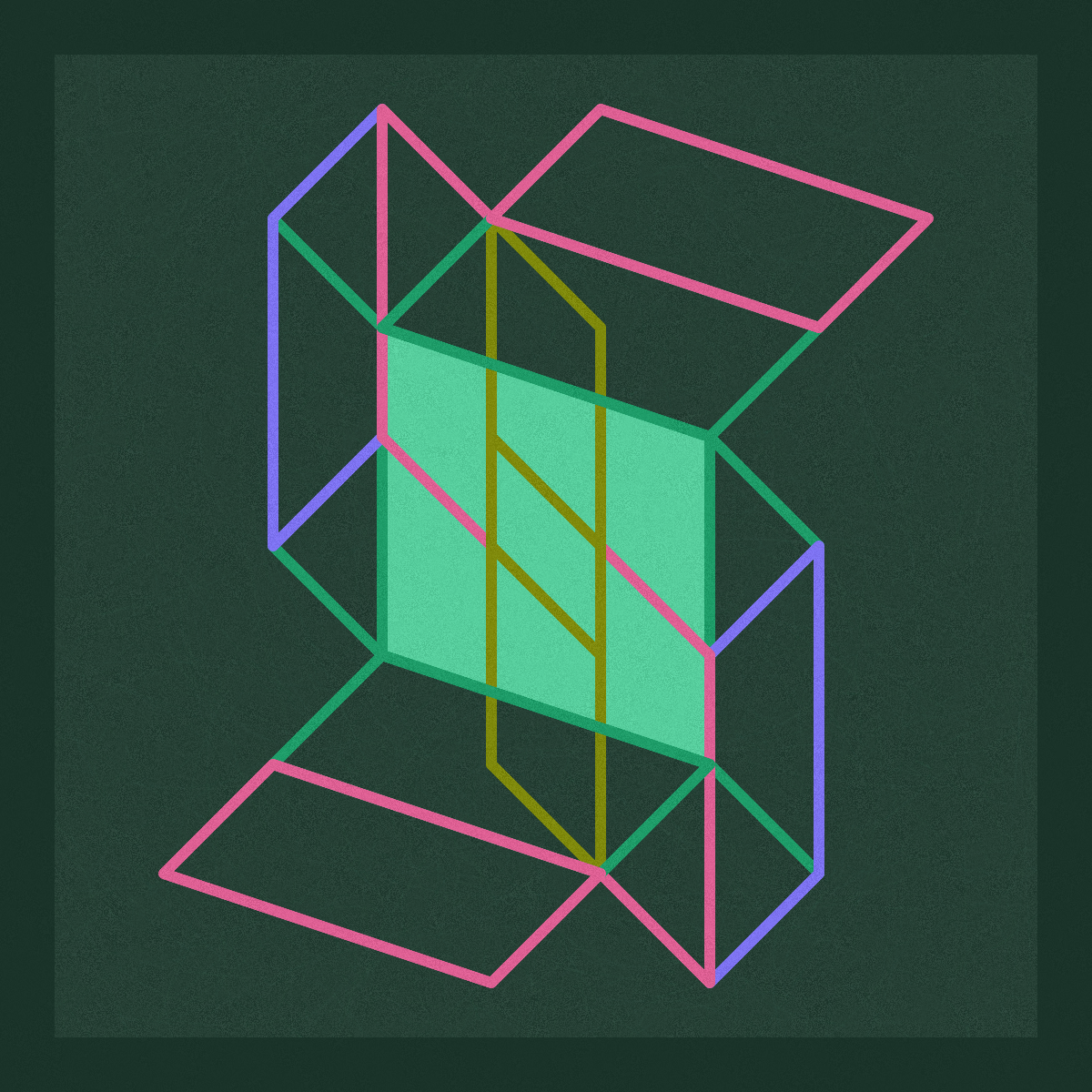 Parallelogram Construction #197 static NFT preview