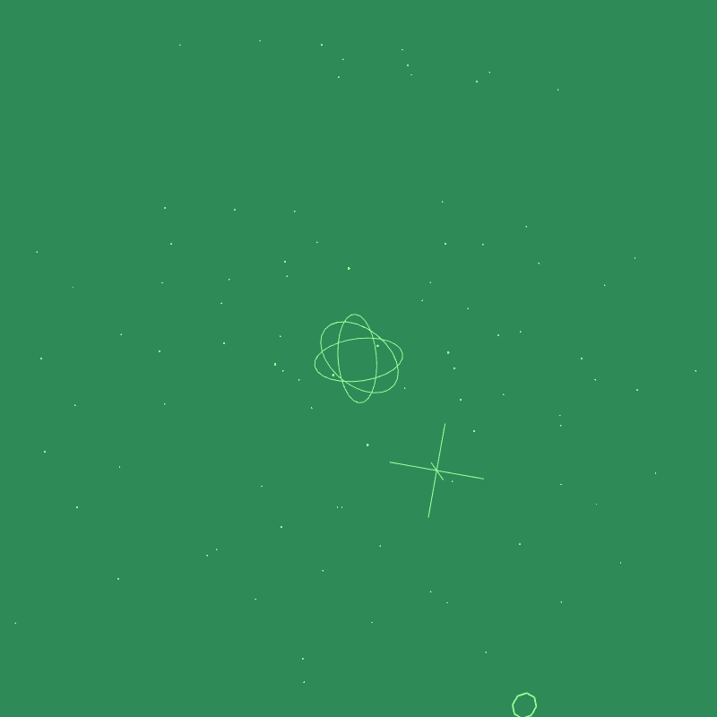Space, Mystery, Light & Time: In Orbit #67 static NFT preview
