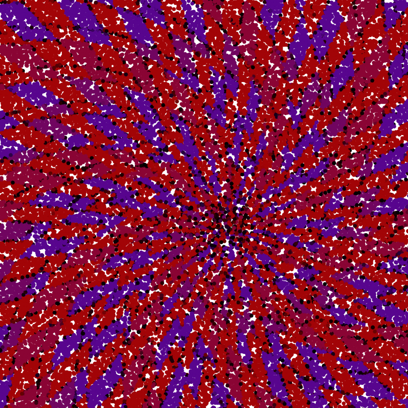 Mosaic or stained glass drops #7 static NFT preview