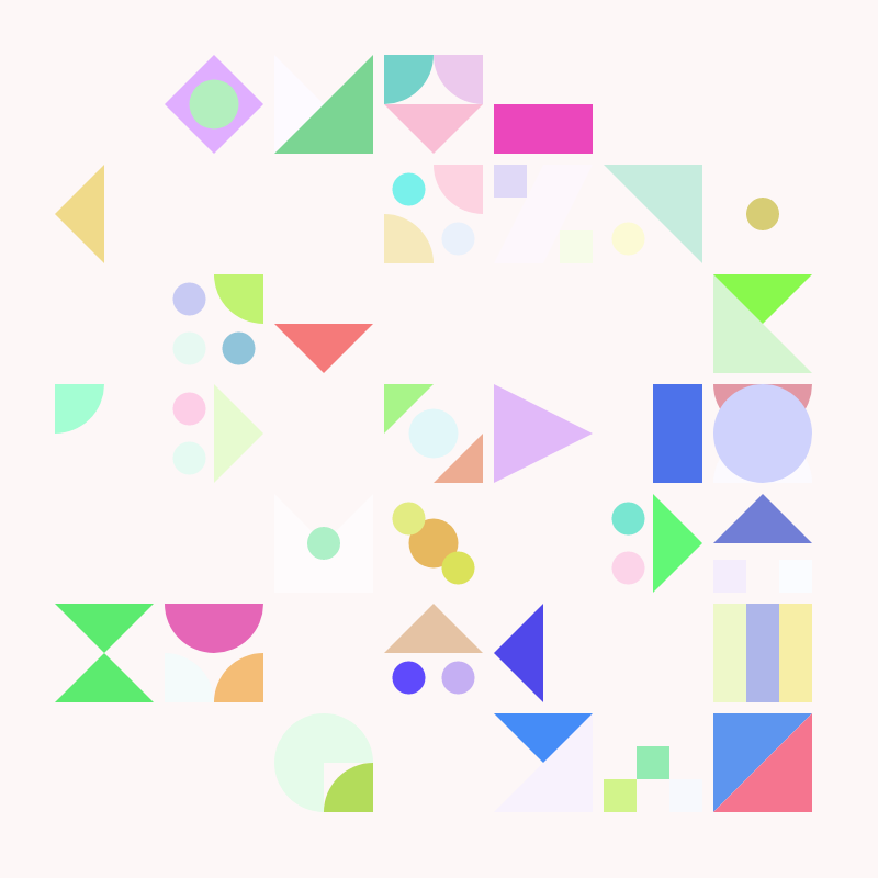 Confetti Shapes #51 static token preview