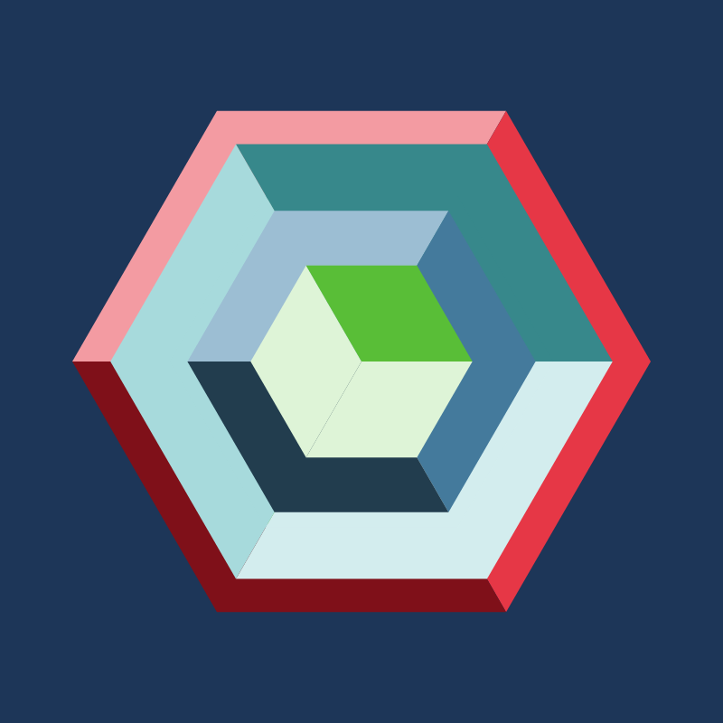 Hexagones - Art for Bots #1 static NFT preview